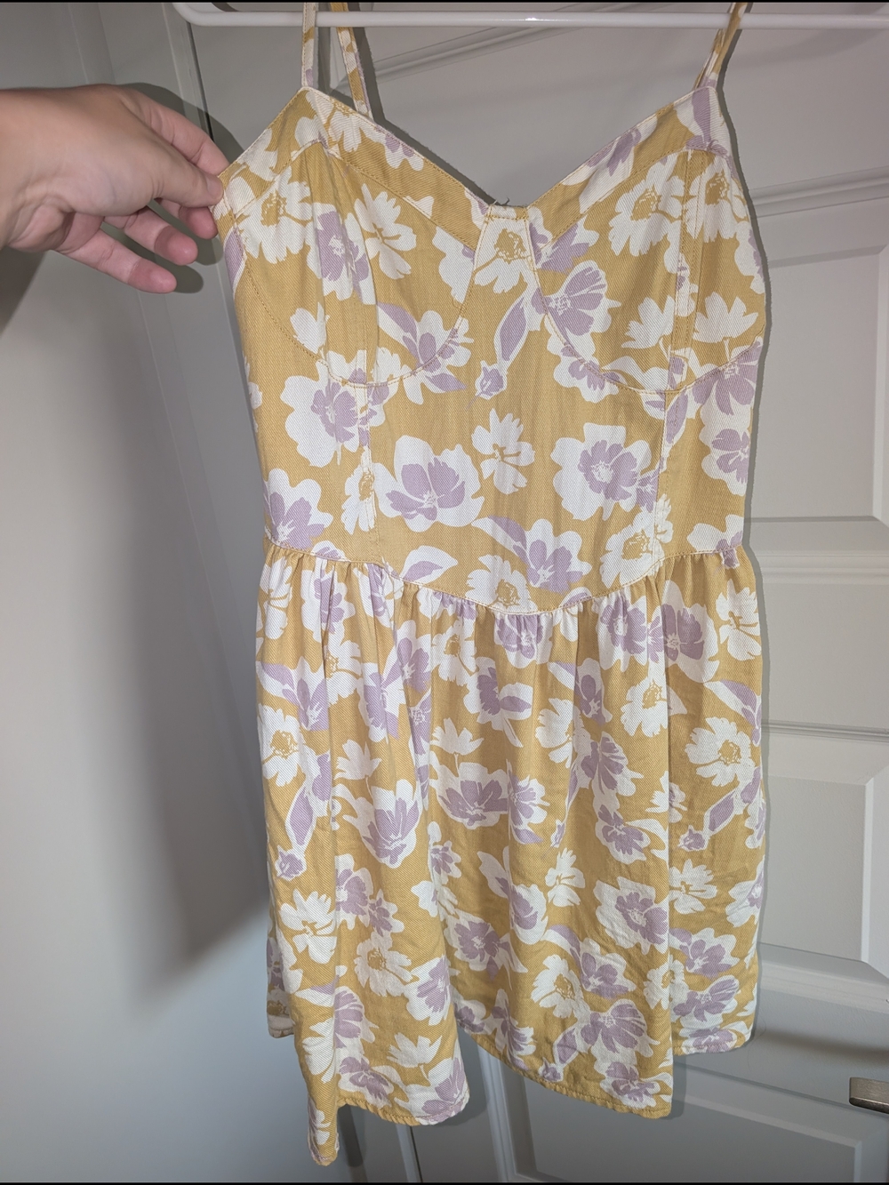NWOT American Eagle Outfitters Yellow Floral Sundress